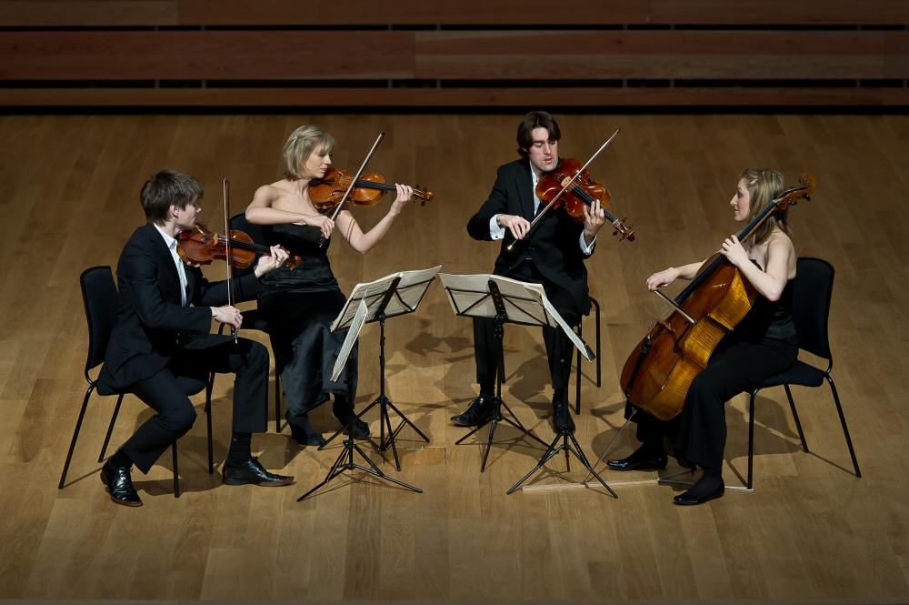 Overhead view of Sacconi Quartet